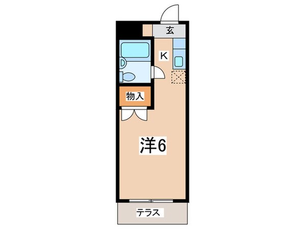 メゾン御園の物件間取画像